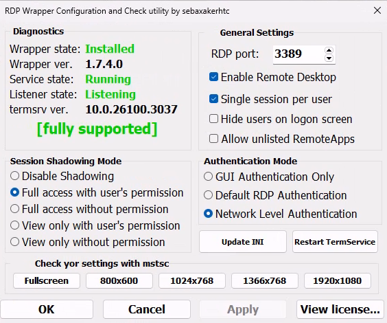 win多用户同时登录